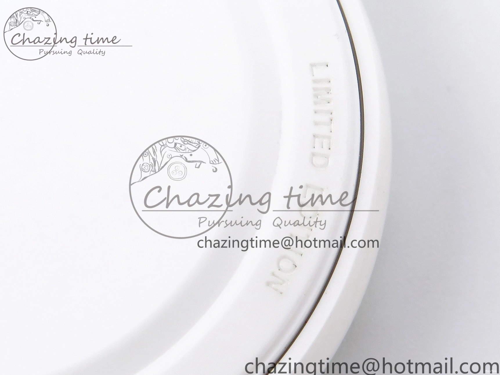 MiroTime 0203 MoistureWicking Daytona AET White Ceramic Case and Bracelet Green Dial SA4130 V 1891